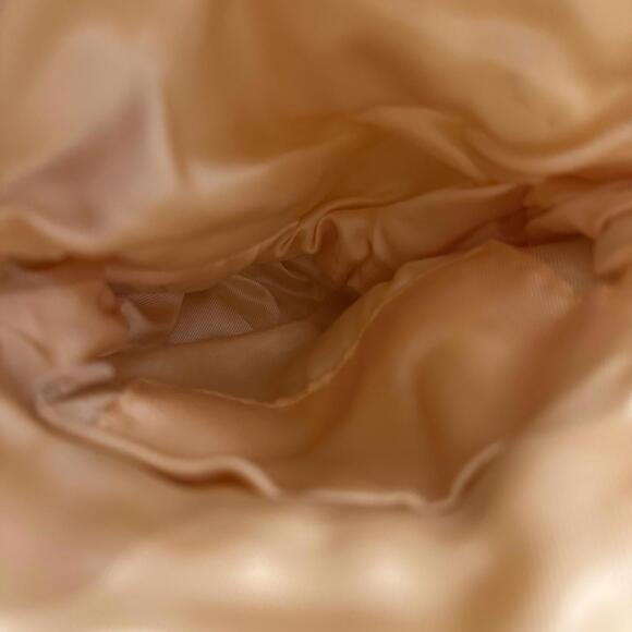 Magid Vintage Evening Bag Metallic Gold Exterior Beaded Cord Strap - Picture 5 of 8